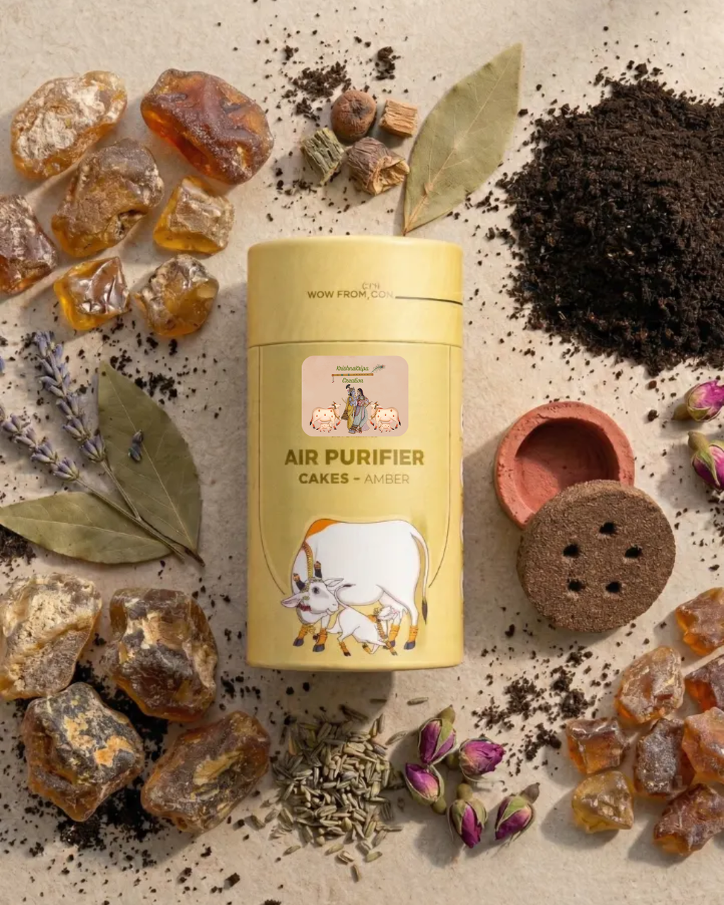 Air Purifier Cakes Canister