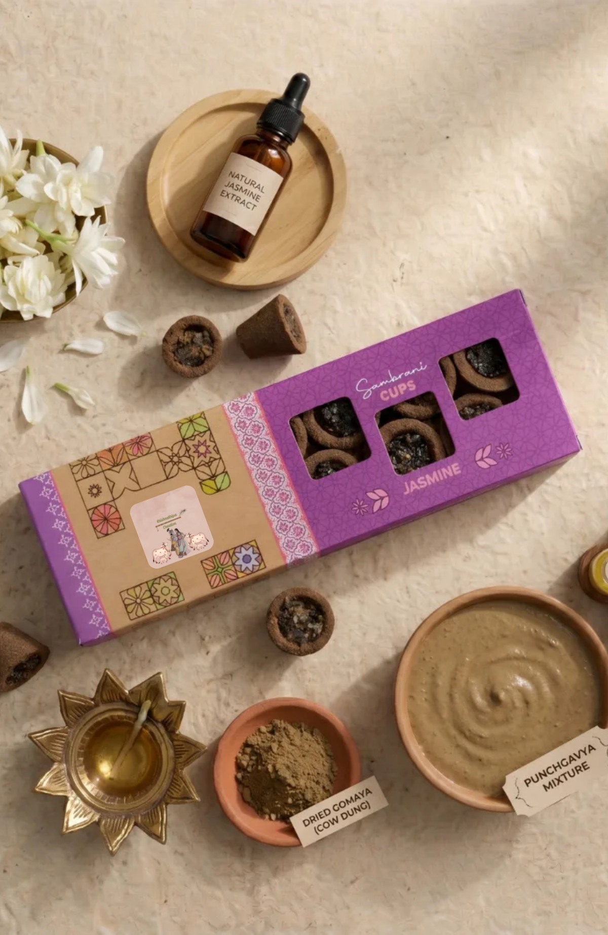 Vedic Sambrani Cups