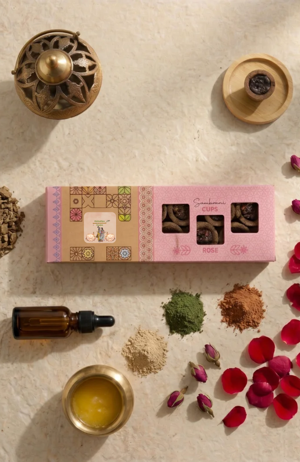 Vedic Sambrani Cups