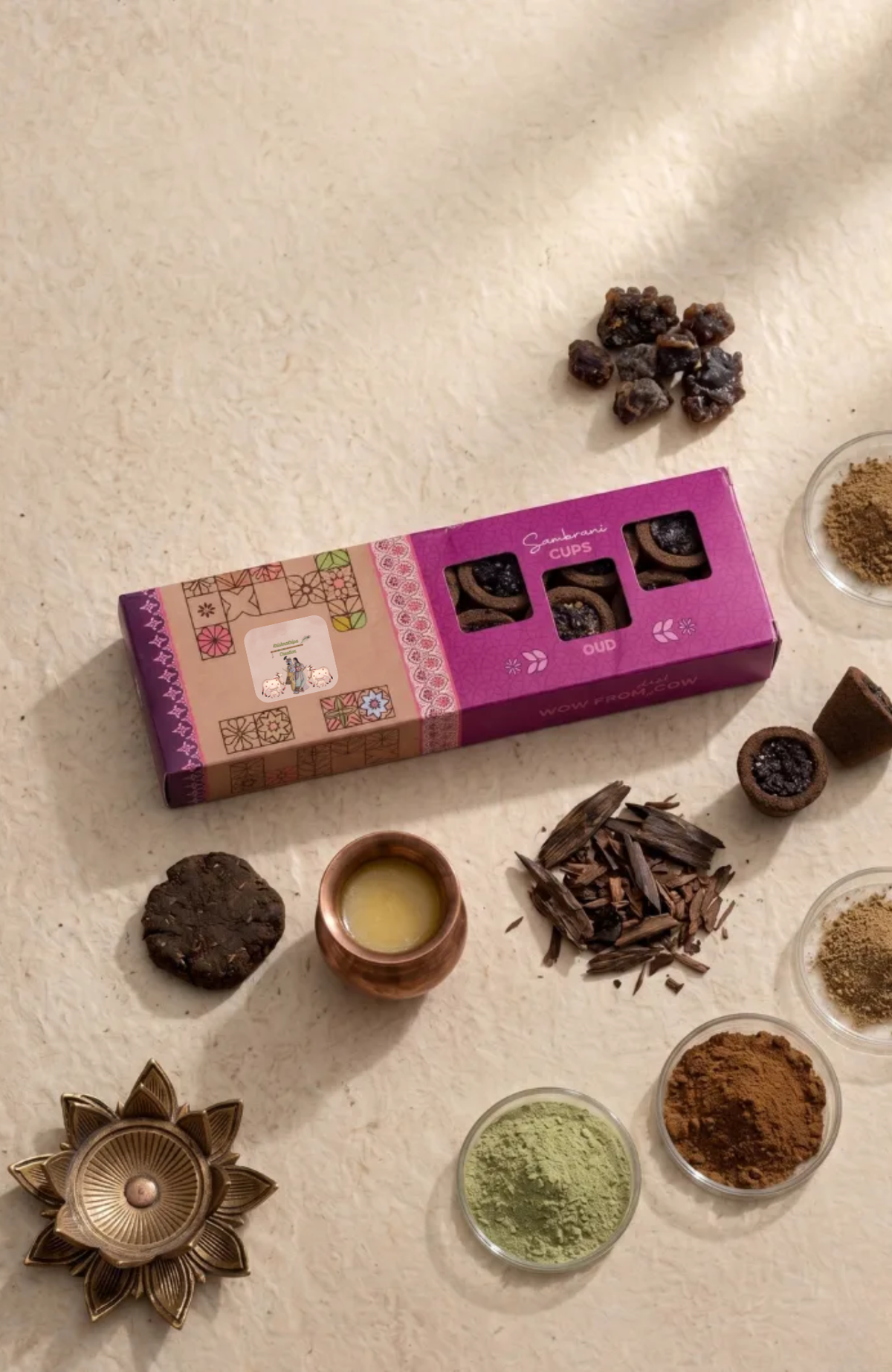 Vedic Sambrani Cups