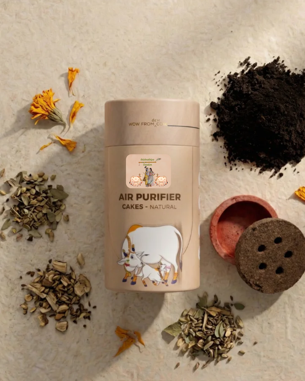 Air Purifier Cakes Canister
