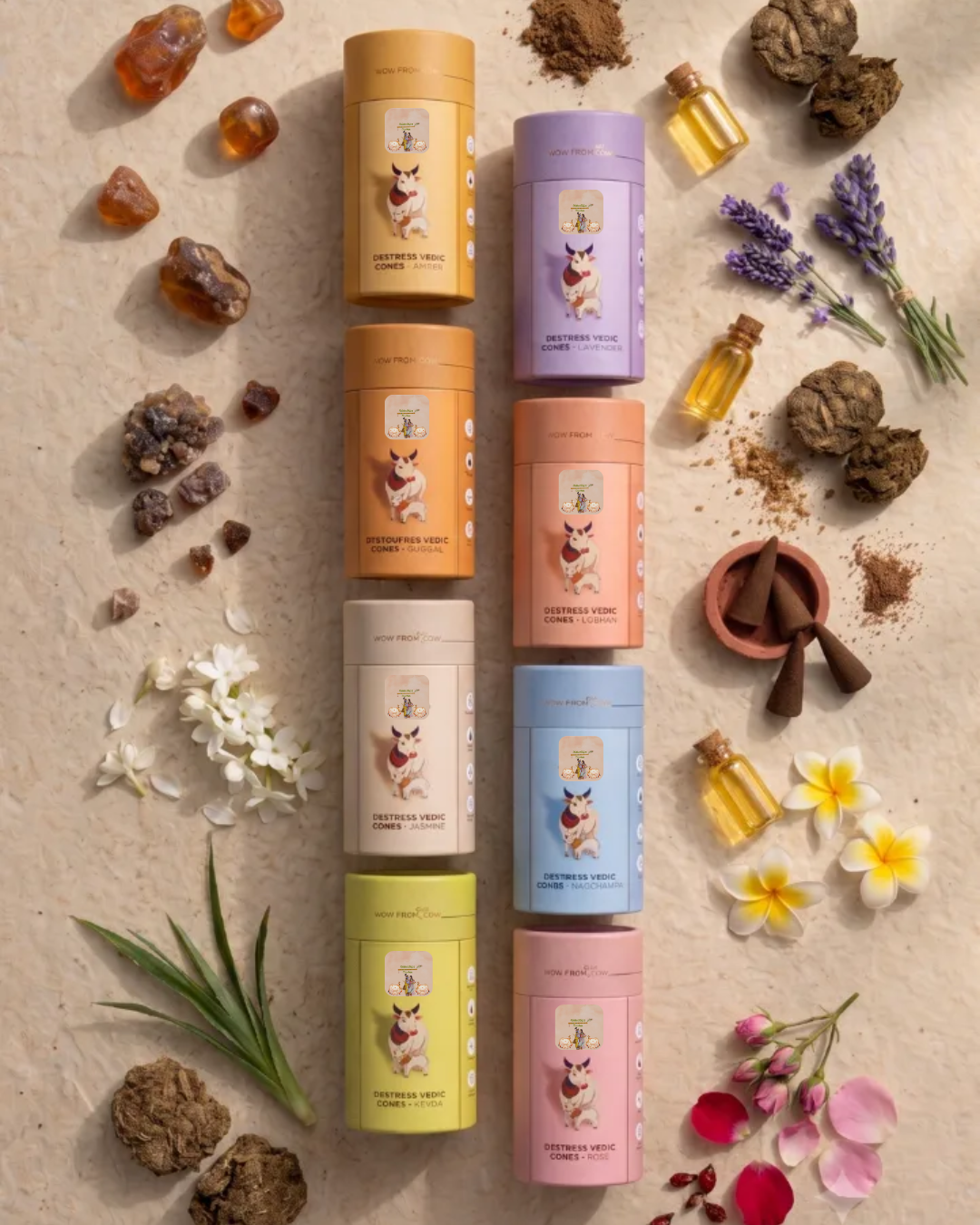 Destress Vedic Cones