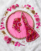Radha Rani Bandhni Poshak