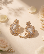 AD Blossom Paisley Drop Earrings