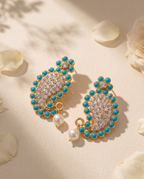 AD Blossom Paisley Drop Earrings
