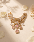 AD Opal Lattice Choker Necklace