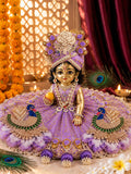 Mor Mukut Lavender Poshak