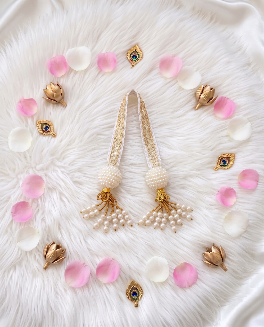 Mor Mukut Lavender Poshak