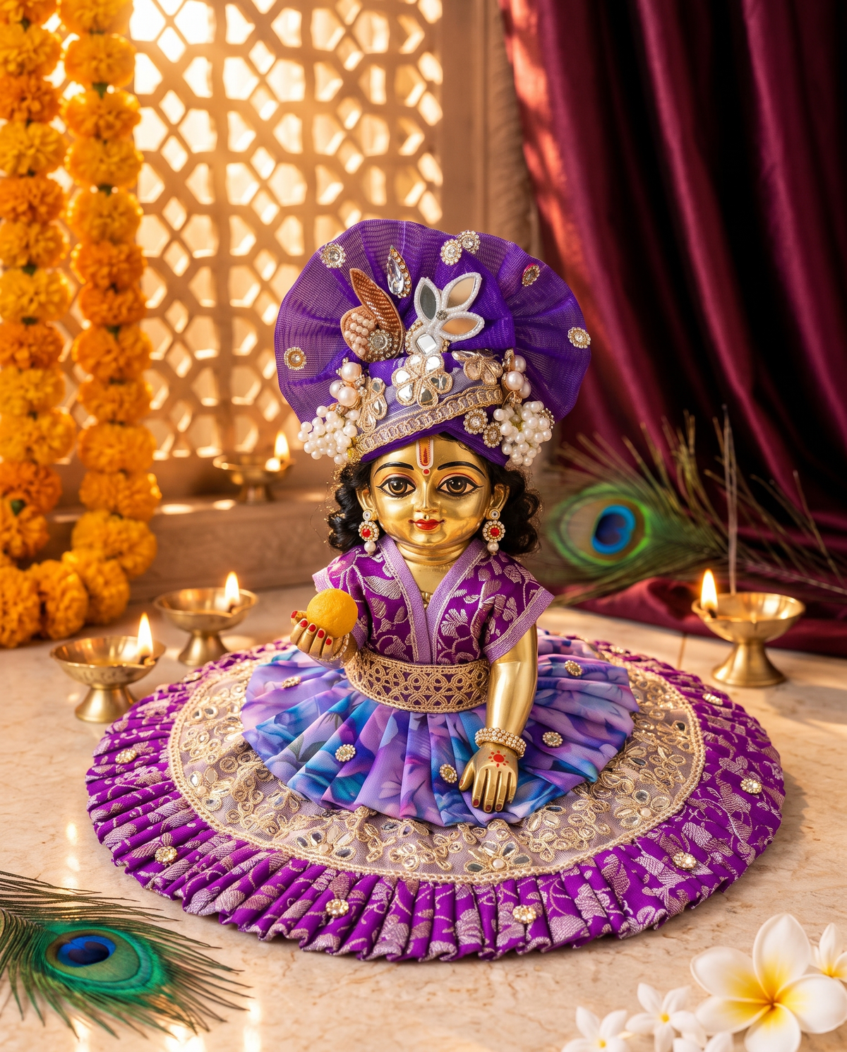 Baingani Pushp Poshak