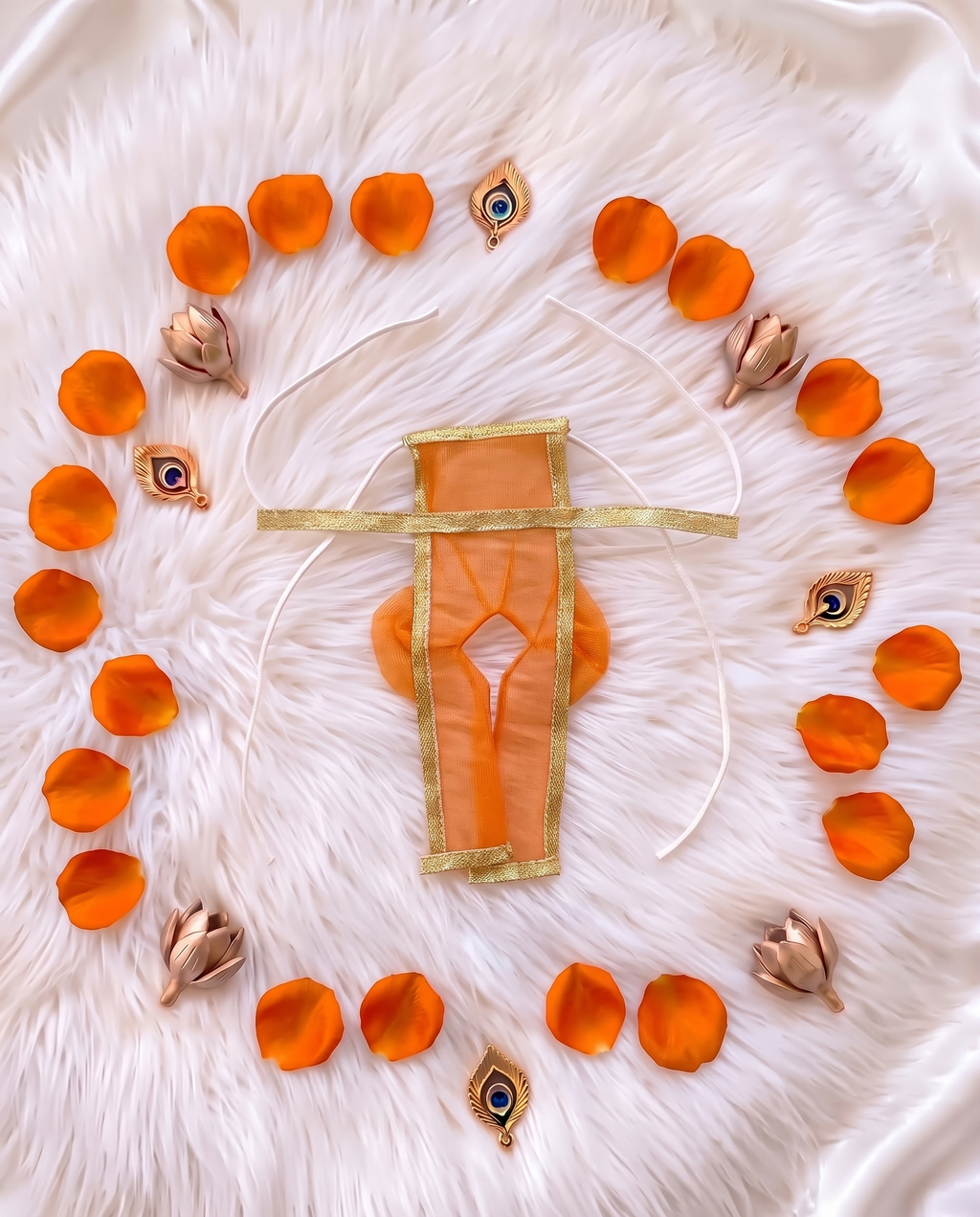 Kesari Mukut Mor Poshak