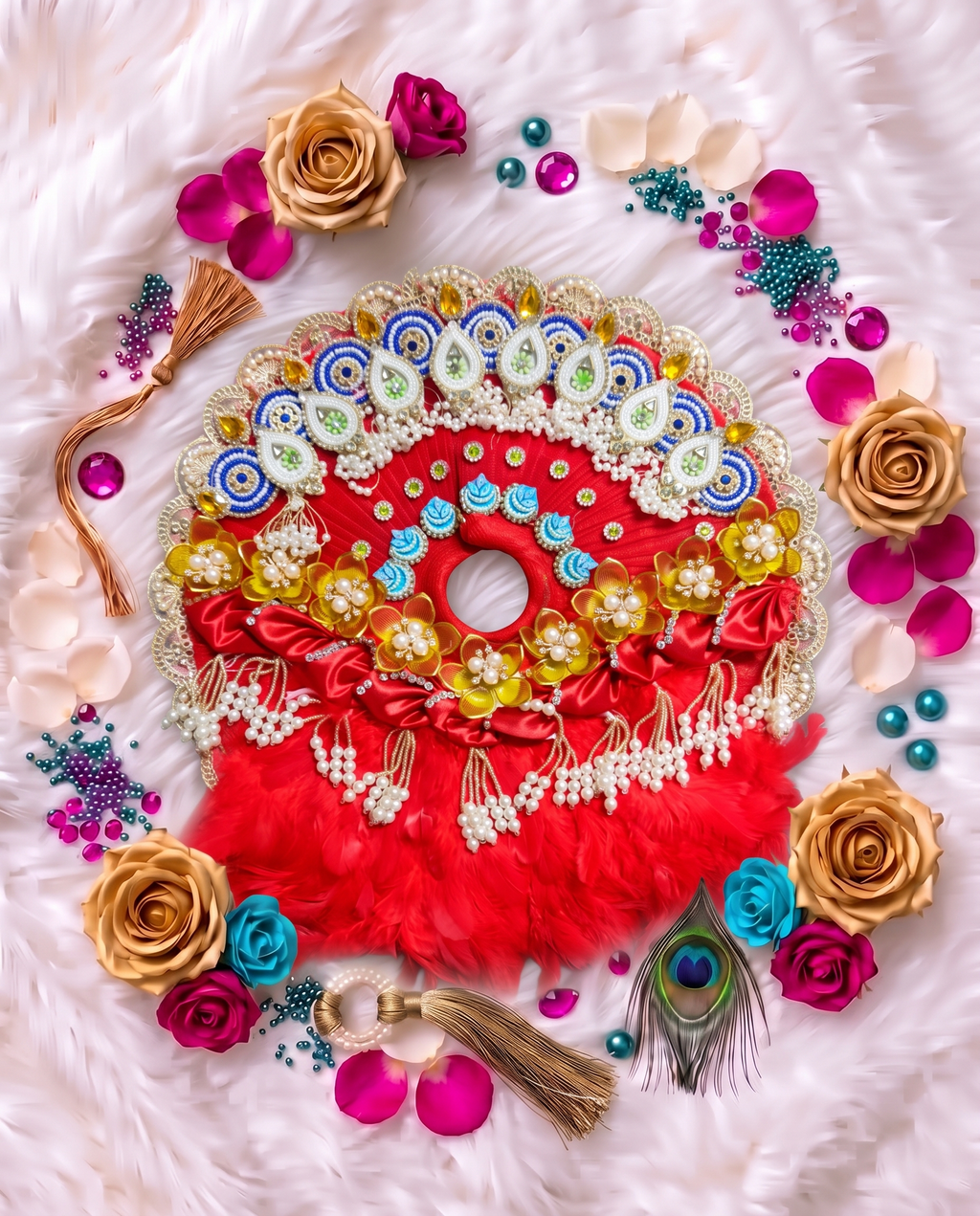 Lal Pankh Utsav Poshak