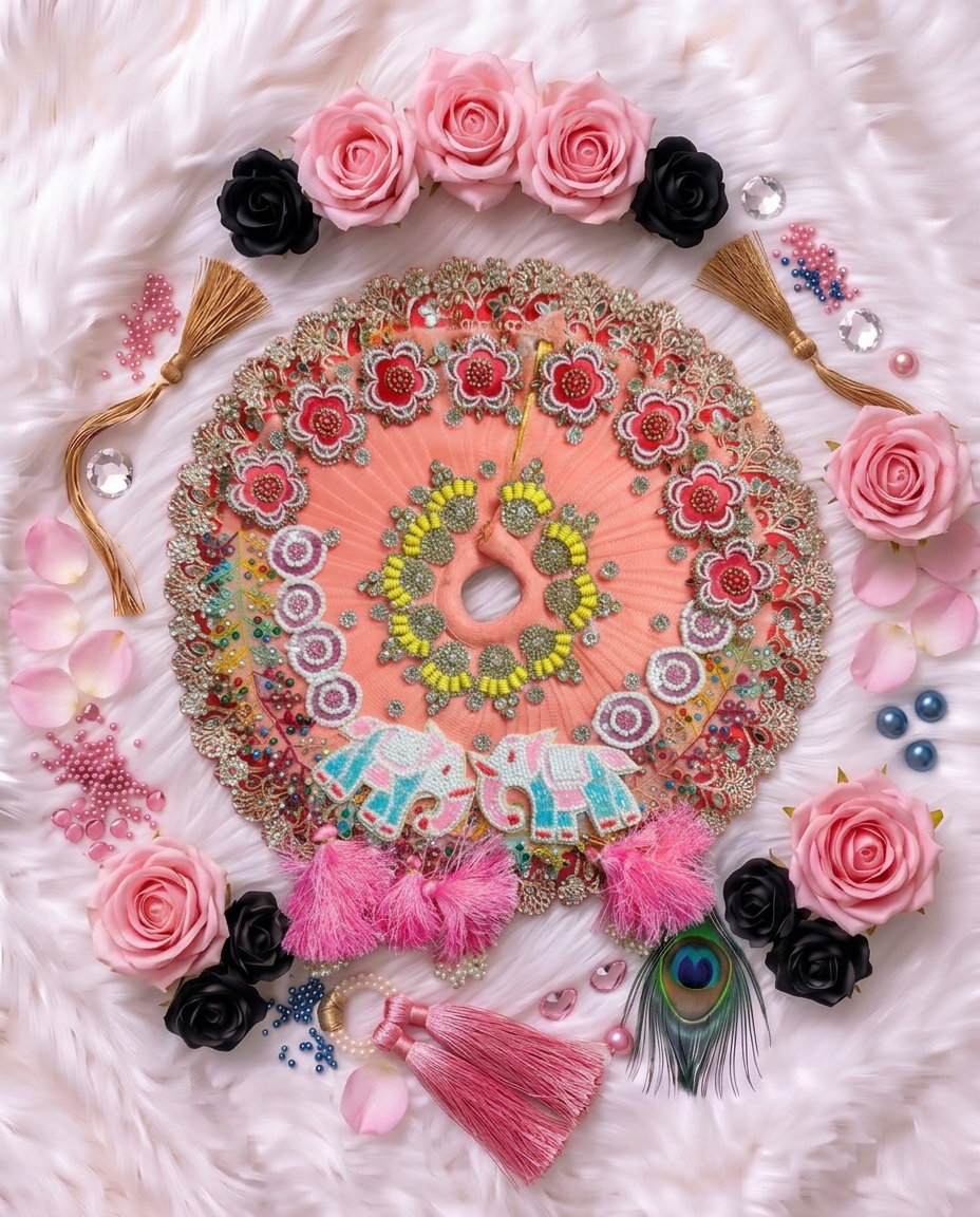 Gulabi Gaj Poshak