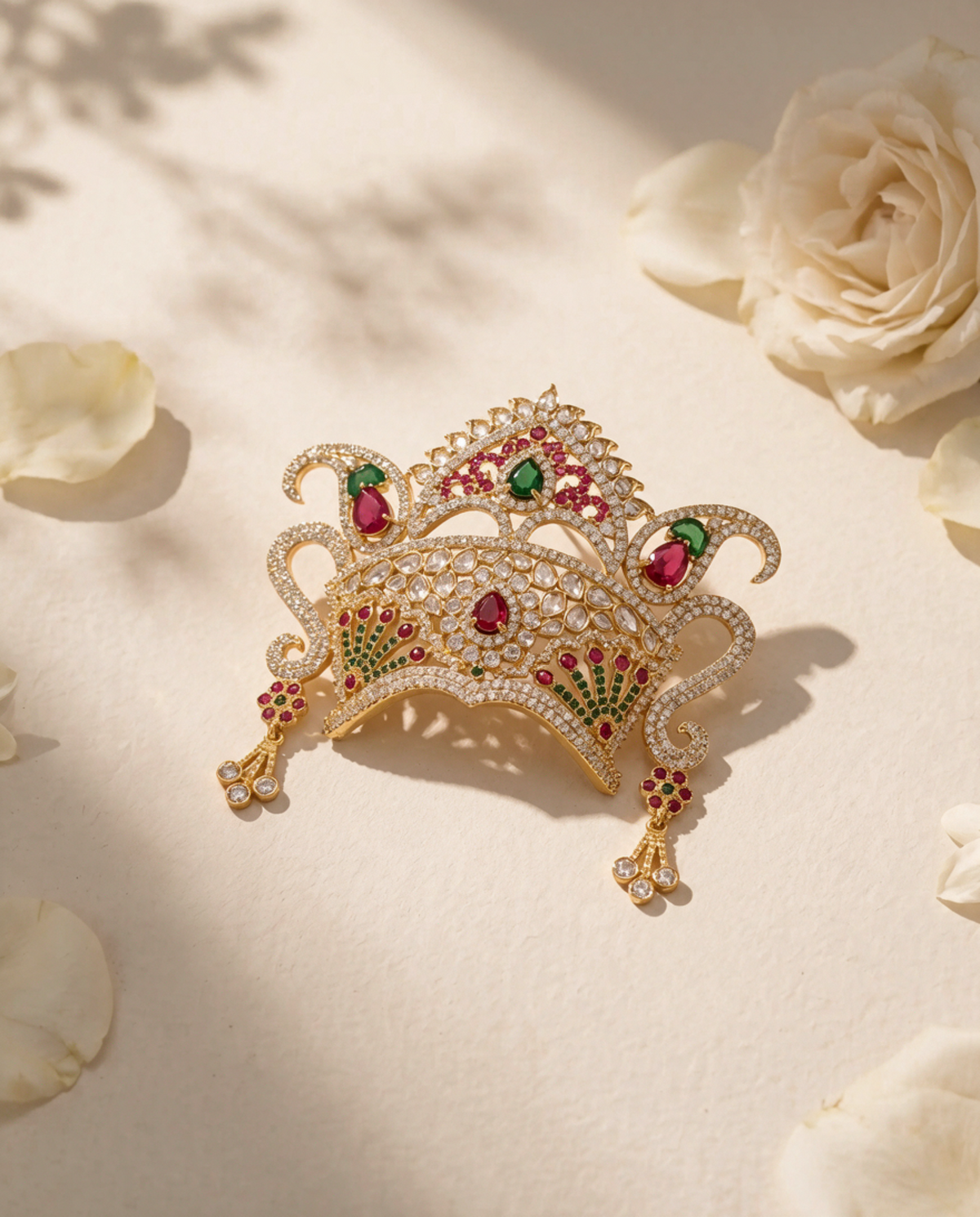 AD Kundan Royal Crest Mukut